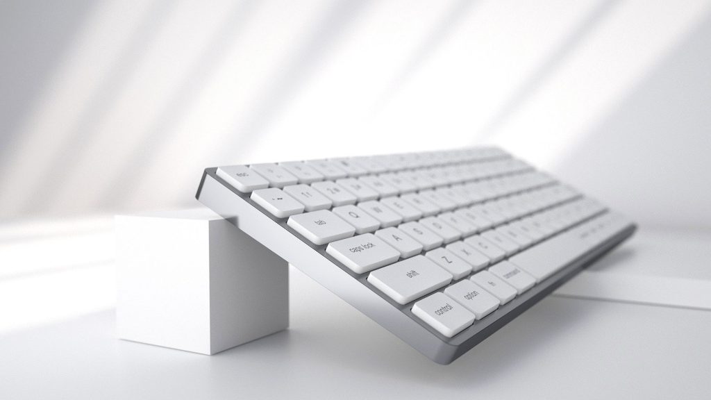Apple membayangkan Mac-Inside-a-Keyboard yang membangkitkan komputer rumah tahun 80-an