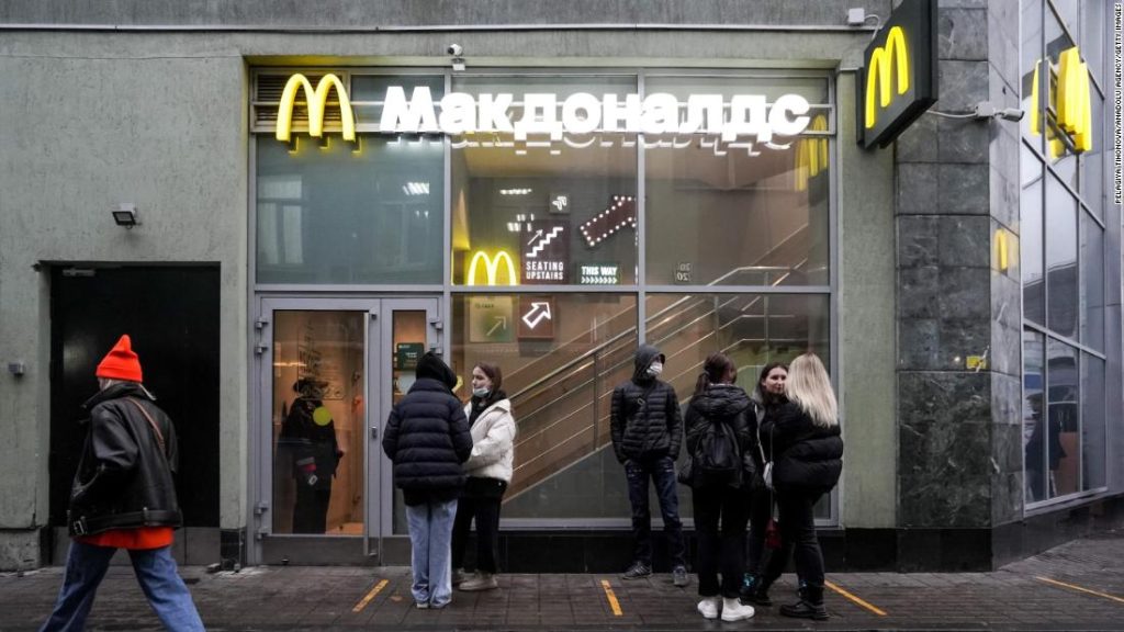 McDonald's menutup sementara restoran Rusia