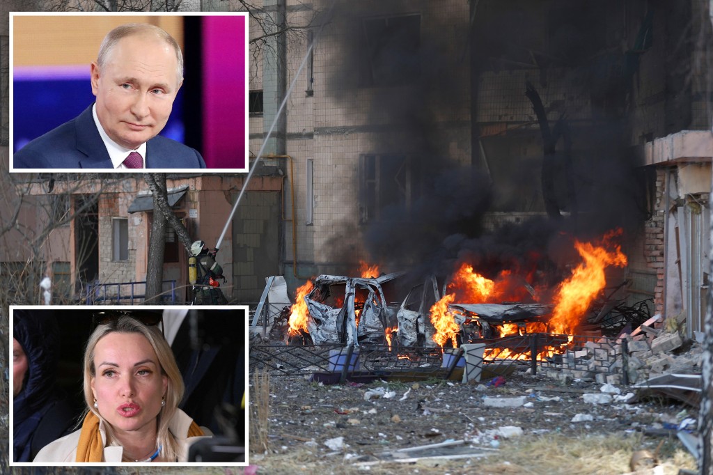 Seorang jurnalis Rusia mengorganisir protes TV: Ini perang Putin