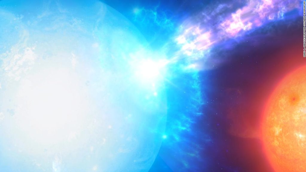 Para astronom menemukan ledakan bintang 'micronova' yang kecil tapi dahsyat