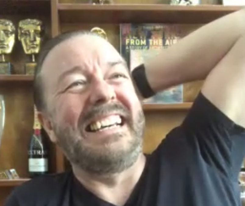 Ricky Gervais Menemukan Kesenangan Terbaik di Oscar Ban Will Smith - Tenggat