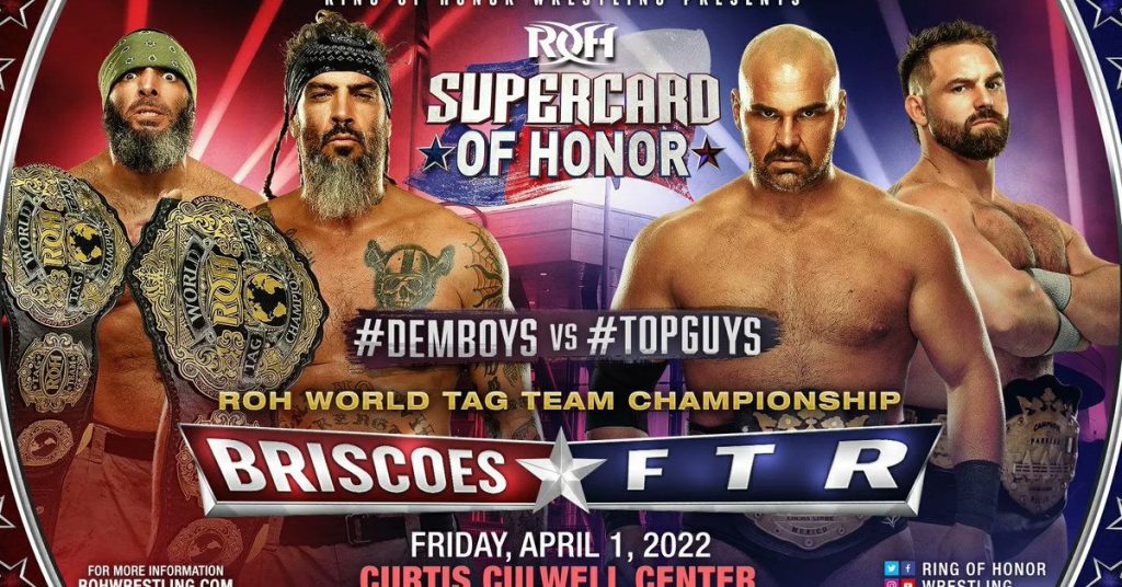 Skor Langsung ROH Supercard of Honor 2022: Awal dari Pemerintahan Tony Kahn