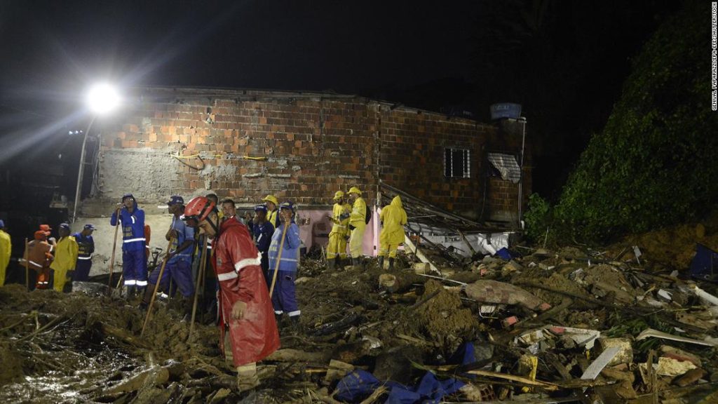 Hujan deras tewaskan 56 orang di timur laut Brasil