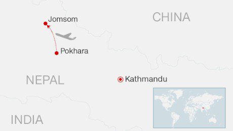 Pesawat jatuh di Nepal di tengah jalan selama 19 menit penerbangan;  23 Takut mati 