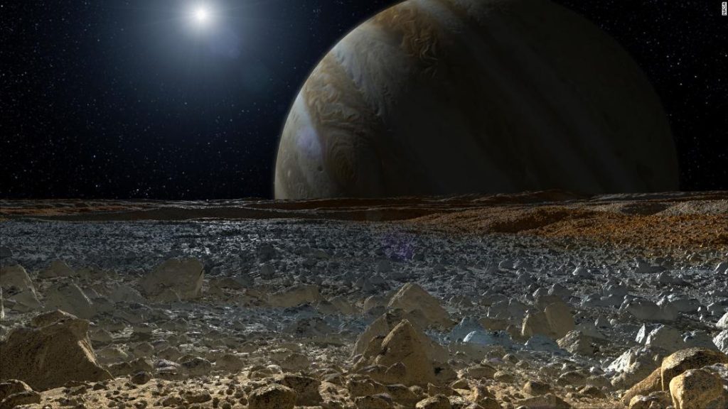 Europa: Salju Bawah Laut Mengungkapkan Petunjuk Tentang Dunia Laut Bulan Icy