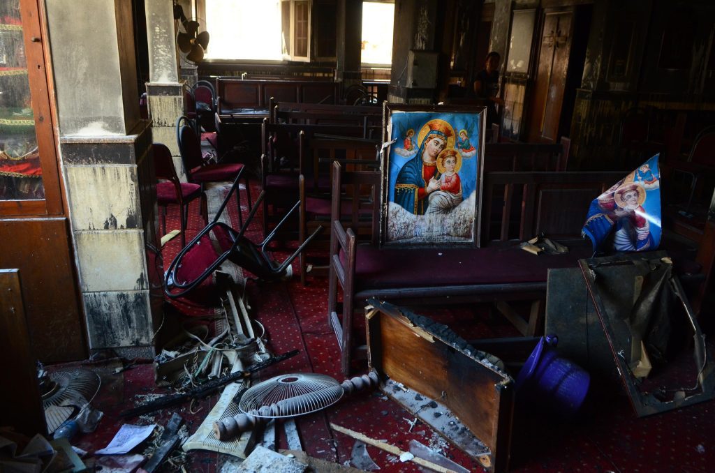 Pejabat: Kebakaran di sebuah gereja Koptik di Kairo menewaskan 41 orang dan melukai 14 lainnya