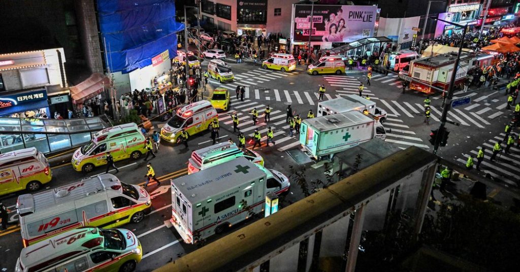 Berita terburu-buru kerumunan Korea Selatan: Setidaknya 146 tewas