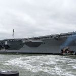 USS Gerald Ford: Kapal induk terbaru dan tercanggih Angkatan Laut AS dikerahkan untuk pertama kalinya