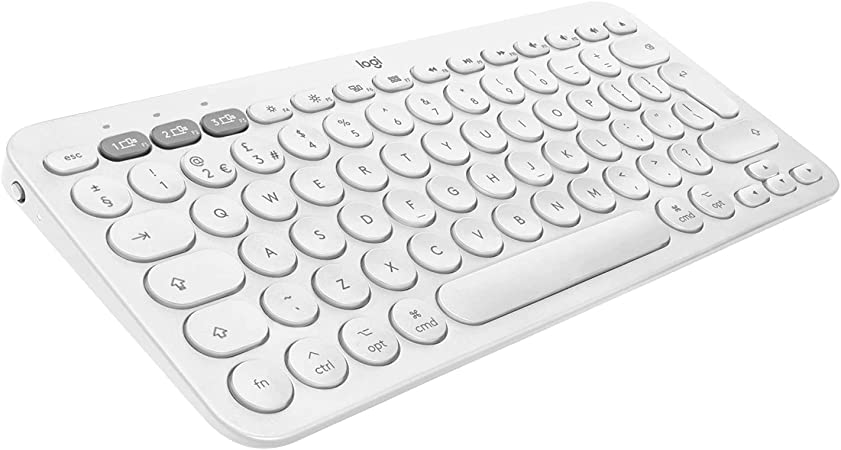 Keyboard Putih Logitech untuk Mac