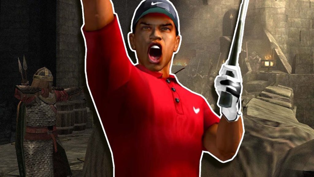 EA Membuat PS2 Lord Of The Rings Dengan Mesin Golf Tiger Woods
